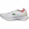 Lacoste RUN SPIN - Baskets Basses - Wht/pnk