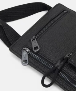 Lacoste SOFT MATE - Sac Bandoulière - Black -Lacoste Soldes Magasin 18078254340a44fba56680ba760635ae