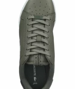 Lacoste Baskets Basses - Khk Dk Gry Da -Lacoste Soldes Magasin 1855833cc5ca4439af8d83e1c5dec012