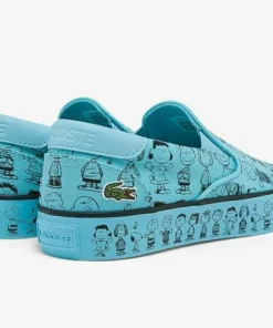 LACOSTE X PEANUTS - Baskets Basses - Blue/black -Lacoste Soldes Magasin 18f2ddeb5b514d09abd1111a5b0de80c
