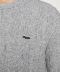Lacoste Pullover - Gris Chine -Lacoste Soldes Magasin 195b5ce081964d8ebb7a61249789406d