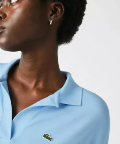 Lacoste Robe Pull - Bleu Clair -Lacoste Soldes Magasin 1a572822f8e848829bfec1bb71074201