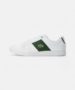 Lacoste CARNABY - Baskets Basses - Wht/dk Grn