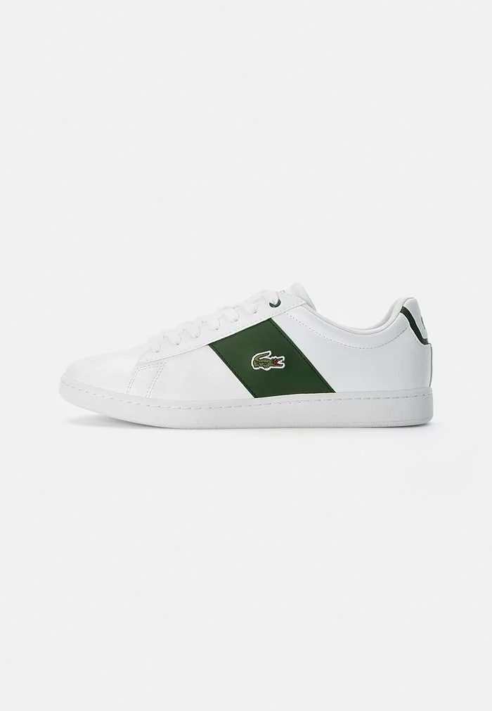 Lacoste CARNABY - Baskets Basses - Wht/dk Grn 1 Lacoste CARNABY - Baskets Basses - Wht/dk Grn