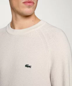 Lacoste Pullover - Naturel Clair -Lacoste Soldes Magasin 1b1955dfe4e649f18074df9e433ec623