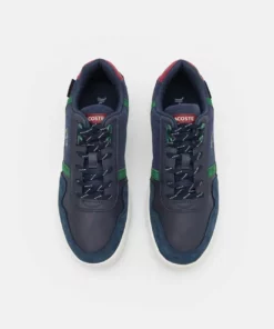 Lacoste T-CLIP - Baskets Basses - Navy/dark Green -Lacoste Soldes Magasin 1b47c0c207114671b94d1a419cc3a49e