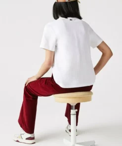 Lacoste T-shirt Imprimé - Blanc 8 Lacoste T-shirt Imprimé - Blanc -Lacoste Soldes Magasin 1b4a4ae9c769412b9c906ac09c3cb9db