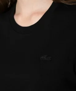 Lacoste T-shirt Basique - Black -Lacoste Soldes Magasin 1b6d30831898436cb2e0b4e3d525f36f