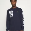 Lacoste T-shirt à Manches Longues - Marine