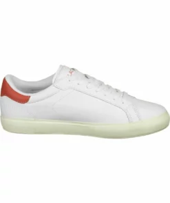 Lacoste POWERCOURT - Baskets Basses - Wht/pnk -Lacoste Soldes Magasin 1d8bf7d4a30c43308eab90bc2ecffe68