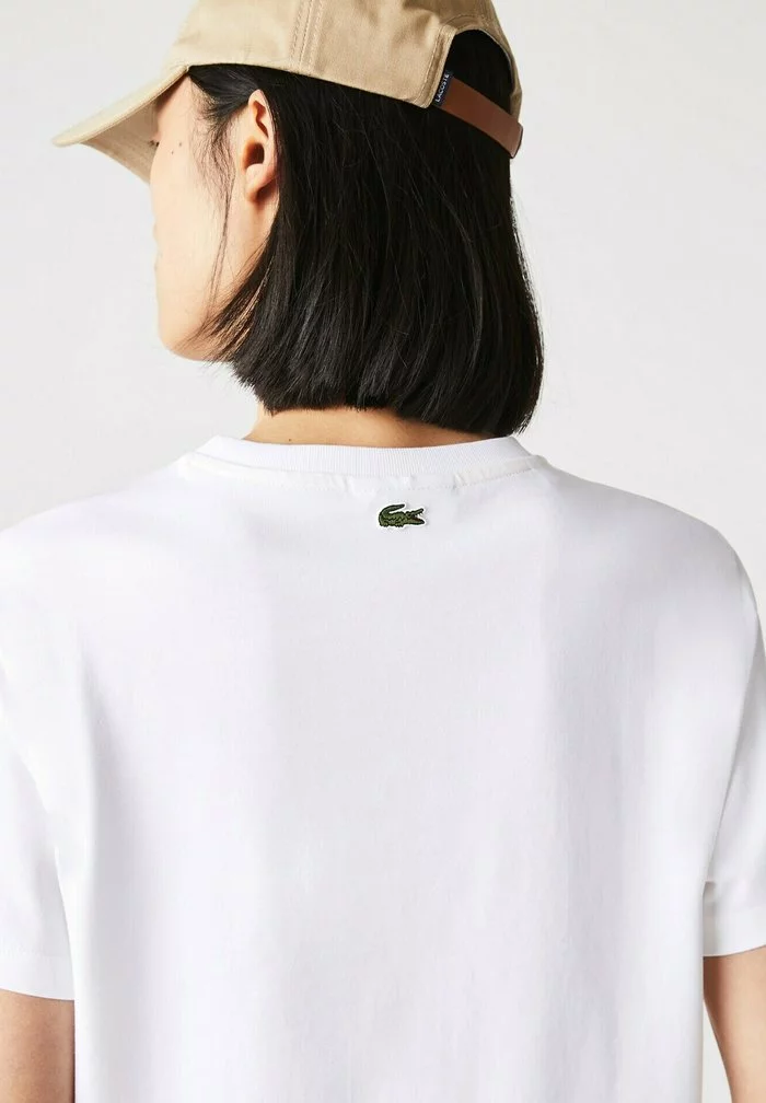 Lacoste T-shirt Imprimé - Blanc 2 Lacoste T-shirt Imprimé - Blanc – Image 2