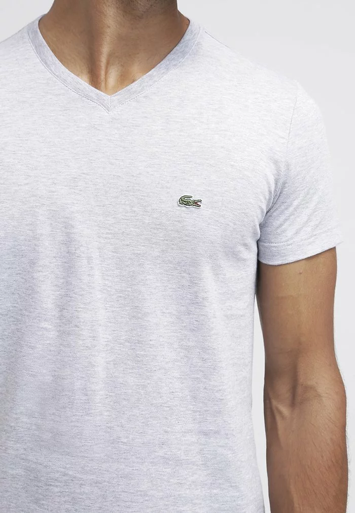 Lacoste T-shirt Basique - Argent Chine 4 Lacoste T-shirt Basique - Argent Chine – Image 4