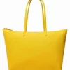 Lacoste CABAS CONCEPT - Cabas - Yellow