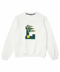 Lacoste Sweatshirt - Blanc -Lacoste Soldes Magasin 1fe811638a3e4ad19506d62b584d2cc3