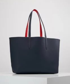 Lacoste REVERSIBLE - Cabas - Peacoat Salsa -Lacoste Soldes Magasin 21427e0803384d3fa182dea42e54c20a