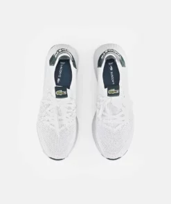 Lacoste COURT-DRIVE KNIT - Baskets Basses - Wht/dk Grn 9 Lacoste COURT-DRIVE KNIT - Baskets Basses - Wht/dk Grn -Lacoste Soldes Magasin 220408dc6031405190f485580b006e01