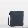 Lacoste FLAT CROSSOVER BAG - Sac Bandoulière - Dark Blue