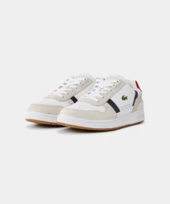 Lacoste T-CLIP 0120 2 SFA - Baskets Basses - Wht/nvy/red 10 Lacoste T-CLIP 0120 2 SFA - Baskets Basses - Wht/nvy/red -Lacoste Soldes Magasin 226f8de6d8654c39b3b3c87d4f82a1b2