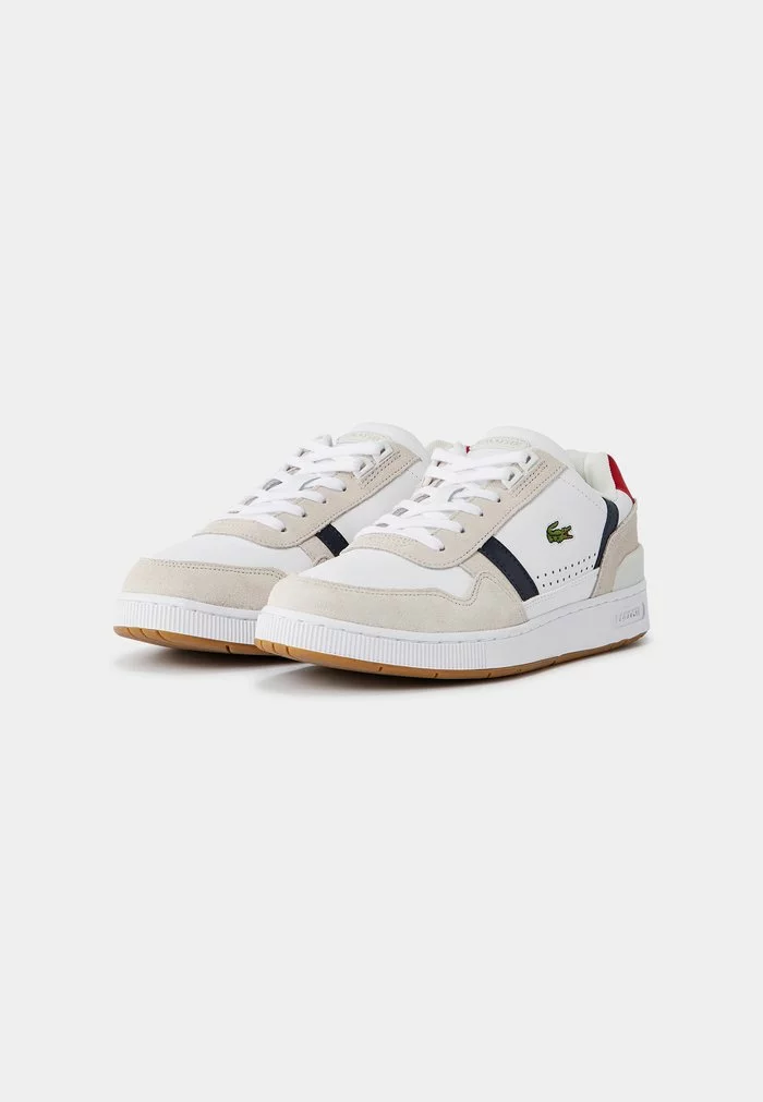 Lacoste T-CLIP 0120 2 SFA - Baskets Basses - Wht/nvy/red 4 Lacoste T-CLIP 0120 2 SFA - Baskets Basses - Wht/nvy/red – Image 4