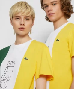 Lacoste UNISEX - T-shirt Imprimé - White/green Broom -Lacoste Soldes Magasin 22d431533bff4ce0b4c8330a02acbeb1