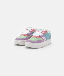 Lacoste Baskets Basses - Turquoise/purple -Lacoste Soldes Magasin 22e5078a3e24470682e162c066a9103f