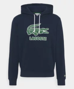 Lacoste Sweatshirt - Navy Blue -Lacoste Soldes Magasin 233e58a9f1864ab3ab1ca8daacb048d9