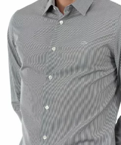 Lacoste Chemise - Gris -Lacoste Soldes Magasin 23511c33ae6e4e25a9702e7b5af2e922