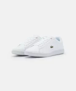 Lacoste CARNABY EVO - Baskets Basses - White/light Pink -Lacoste Soldes Magasin 2565fe7f1cf74988abba47df38002eab