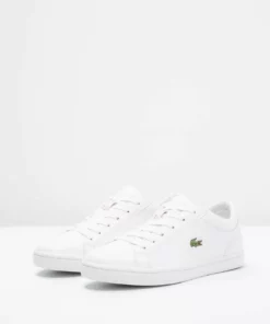 Lacoste STRAIGHTSET - Baskets Basses - White -Lacoste Soldes Magasin 2625f2101df84a688ec9c003702dda26