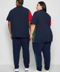 Lacoste PLUS UNISEX - Polo - Navy Blue/red/green -Lacoste Soldes Magasin 26f641dec9254b4fabac3a58e0ad3a1e
