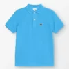 Lacoste BOY SHORT SLEEVED RIBBED COLLAR - Polo - Ibiza