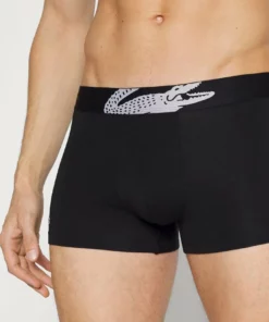 Lacoste NUA 3 PACK - Shorty - Black/white/silver Chine -Lacoste Soldes Magasin 2867195ebf4d4e91a2b8991849c08091