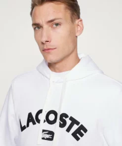 Lacoste Sweatshirt - White -Lacoste Soldes Magasin 287569a7ab1d44059547ba6d84c909af