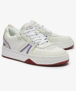 Lacoste Baskets Basses - Wht/purp -Lacoste Soldes Magasin 2891793b9d724ce38a12749bcd2c9d61