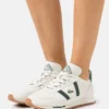 Lacoste PARTNER RETRO - Baskets Basses - Offwhite/dark Green