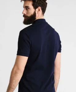 Lacoste Polo - Navy Blue -Lacoste Soldes Magasin 29149cf4c0f54b7a86f84bf3b320f9cd