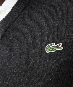 Lacoste Pullover - Gris -Lacoste Soldes Magasin 29cc5e5b413140069d6e113f1dd9707a