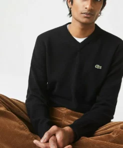 Lacoste Pullover - Noir -Lacoste Soldes Magasin 2a185e124ca242f795c2e93c3d91660a