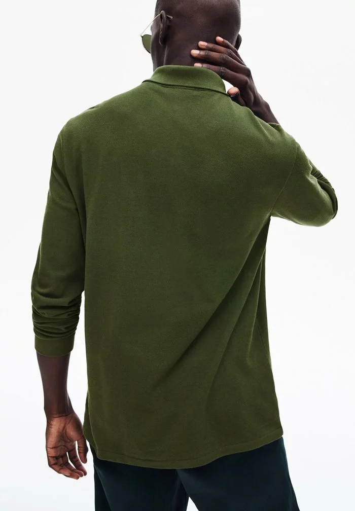 Lacoste Polo - Vert Kaki 2 Lacoste Polo - Vert Kaki – Image 2