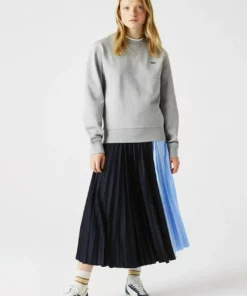 Lacoste Sweatshirt - Gris Chine -Lacoste Soldes Magasin 2b0a1b2a1d144a0b9bf92d9ed4401786