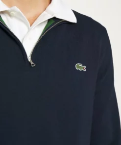 Lacoste Pullover - Navy Blue -Lacoste Soldes Magasin 2b2c9e3d5b154cb791dd1fcc47757875