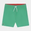 Lacoste Short De Bain - Clover Green/fireman