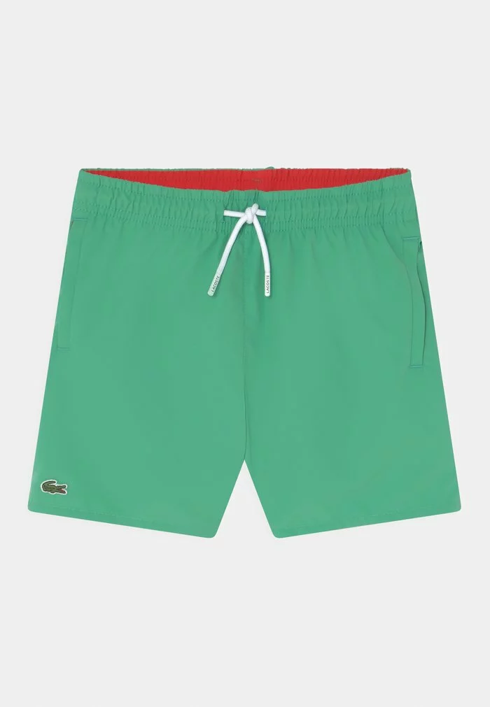 Lacoste Short De Bain - Clover Green/fireman 1 Lacoste Short De Bain - Clover Green/fireman