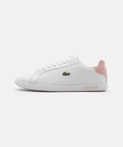 Lacoste GRADUATE - Baskets Basses - White/light Pink