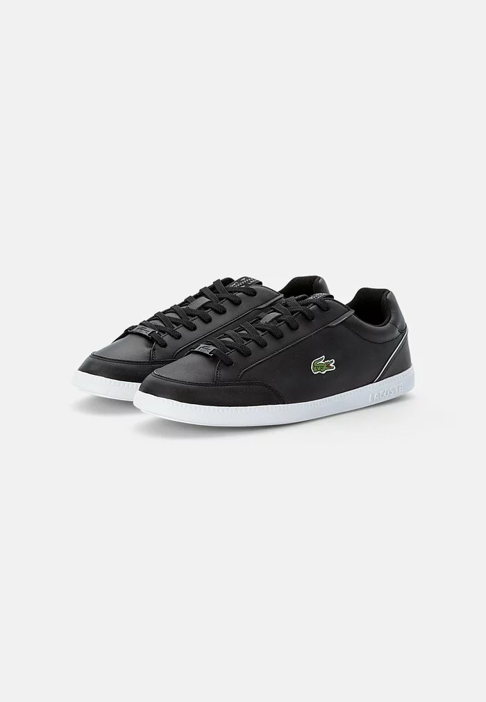 Lacoste GRADUATE CAP - Baskets Basses - Black/white 2 Lacoste GRADUATE CAP - Baskets Basses - Black/white – Image 2