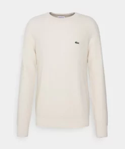 Lacoste Pullover - Naturel Clair -Lacoste Soldes Magasin 2ed3d9e8896449148db2fb5ed0cbfc20