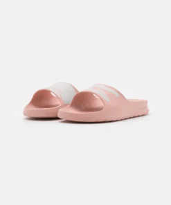 Lacoste CROCO - Mules - Light Pink/white -Lacoste Soldes Magasin 2eed8c38525c46899421ed8a4074d20b