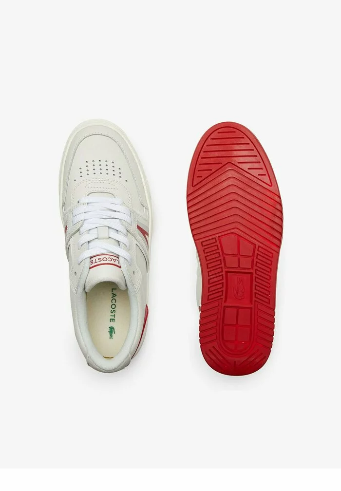 Lacoste Baskets Basses - Wht/red 4 Lacoste Baskets Basses - Wht/red – Image 4