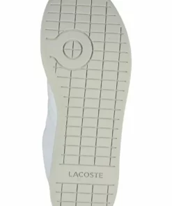Lacoste Baskets Basses - White -Lacoste Soldes Magasin 314a9e6dc36042a686a844896ff1ed9e