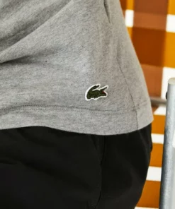 Lacoste T-shirt Imprimé - Gris Chine -Lacoste Soldes Magasin 31f336962352414bbcffd42dc5d2a68e